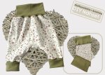 DIY Nähpaket Stoff Zuschnitte Baby Pumphose Jersey Design Sophia Nähset